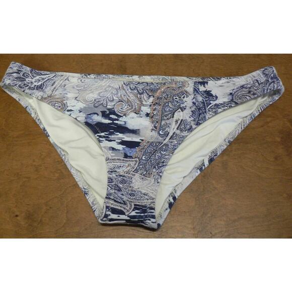 Eberjey Women's Gitana Lennon Paisley Print Bikini Bottom Small MSRP $88 - Picture 3 of 6